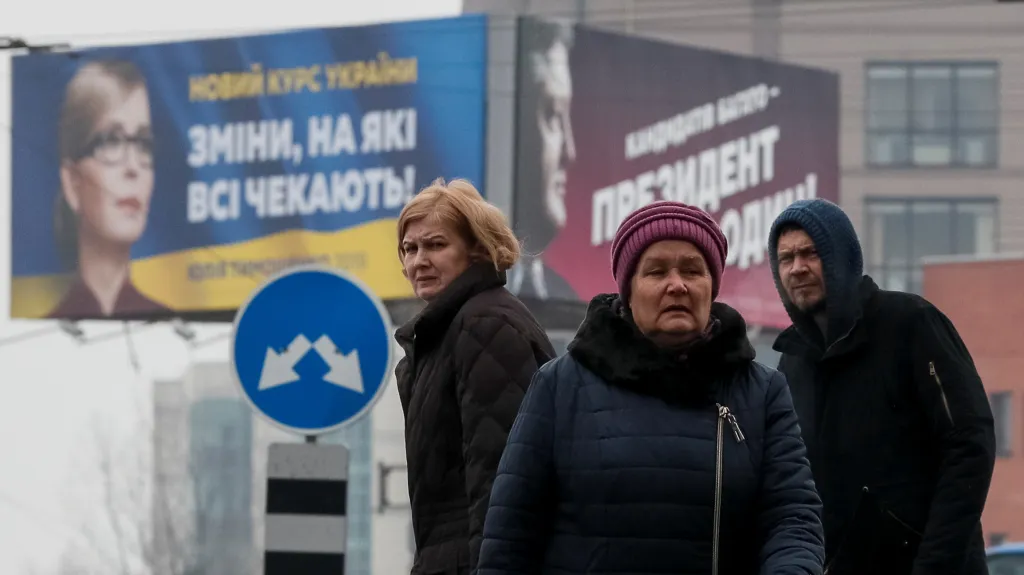 Předvolební kampaň na Ukrajině