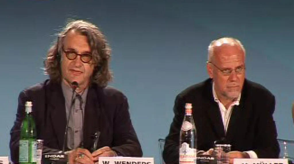 Wim Wenders a Marco Müller na 65. MFF v Benátkách