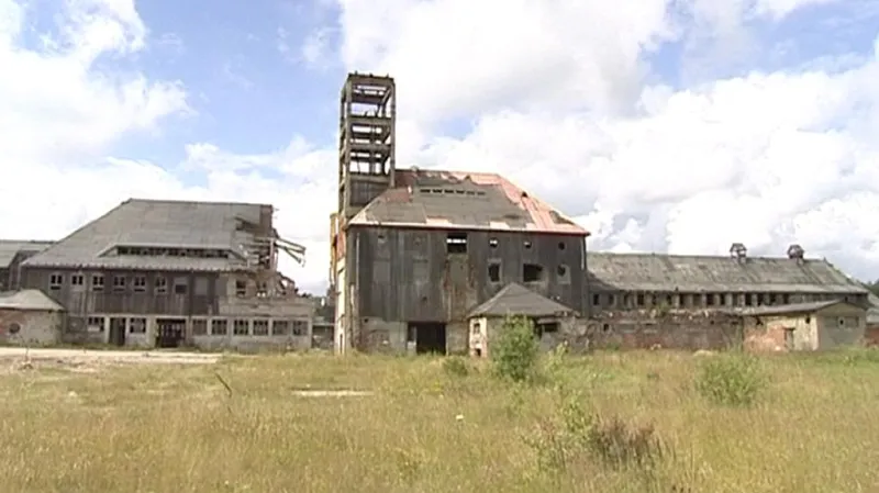 Opuštěný důl na Cínovci