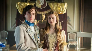 Oskar Hes a Sofie Anna Švehlíková v pohádce Záhada strašidelného zámku