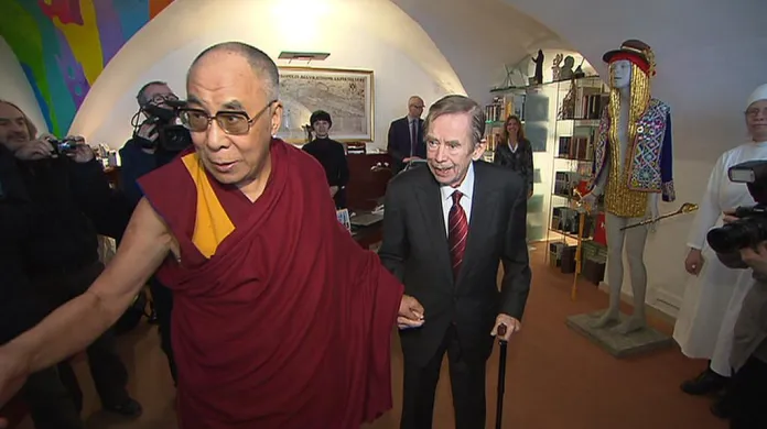 Václav Havel a dalajlama