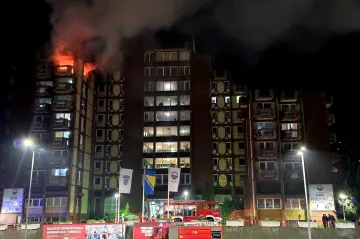 Požár v domově pro seniory v Bosně má deset obětí