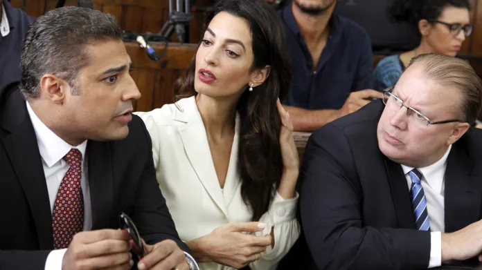 Mohamed Fahmy a Amal Clooneyová