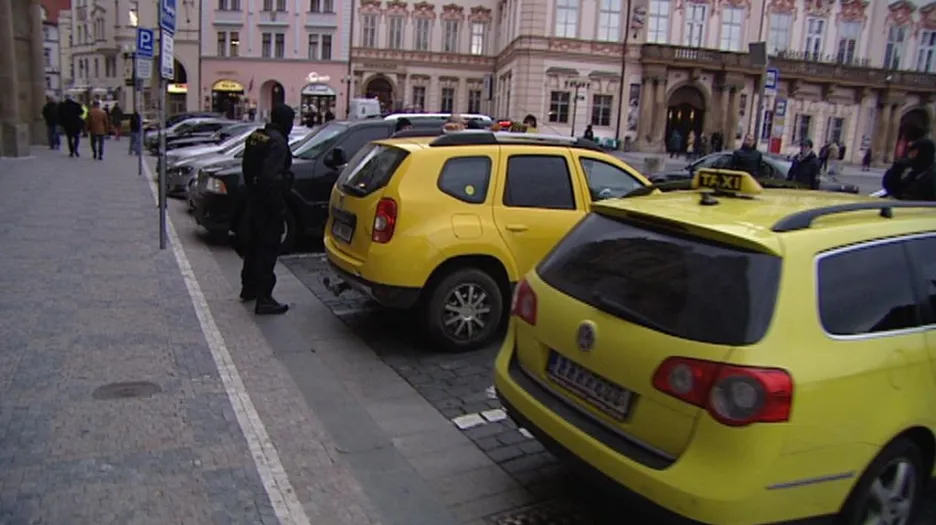 Zátah na nepoctivé pražské taxikáře