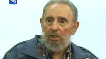 Fidel Castro se objevil v televizi
