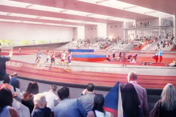 Stát nedá na atletickou halu v Brně dotaci. Osud stavby je nejasný