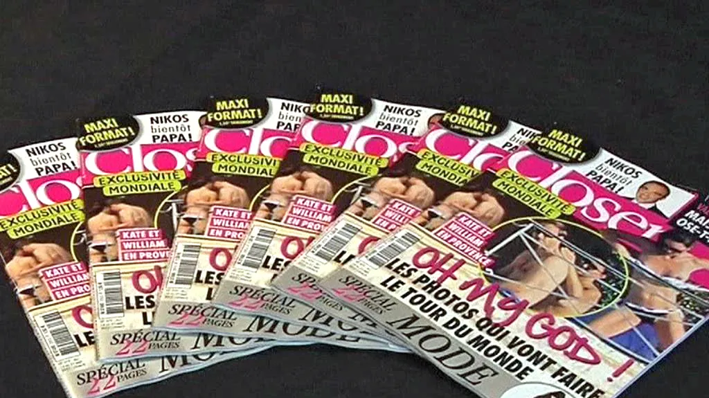 Magazín Closer uveřejnil fotky Kate nahoře bez