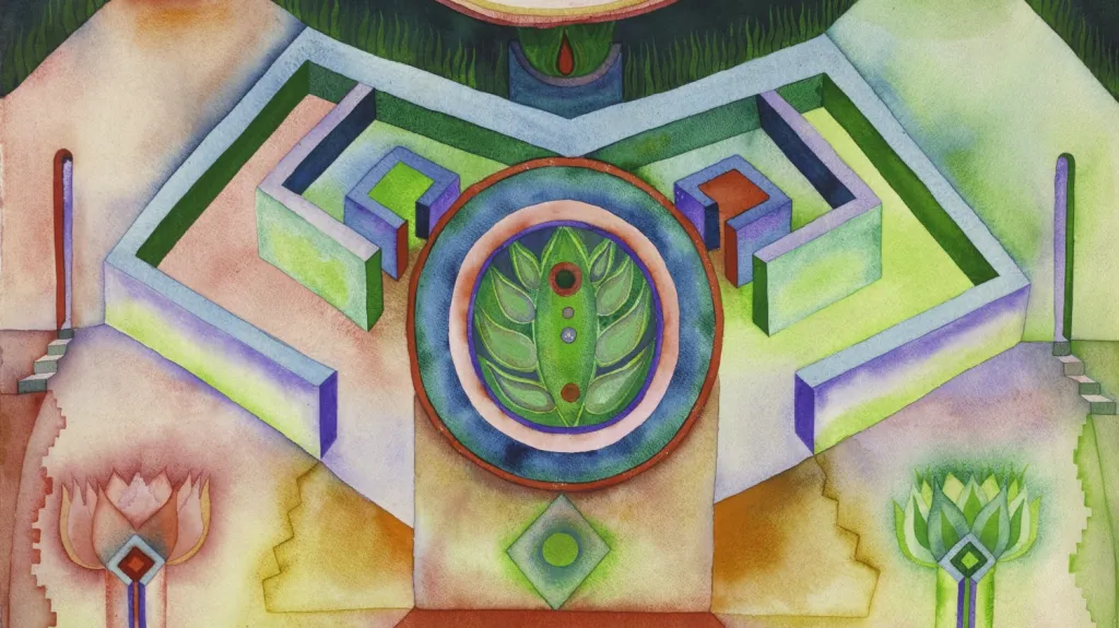 Urszula Brollová / Zahrada, 1970