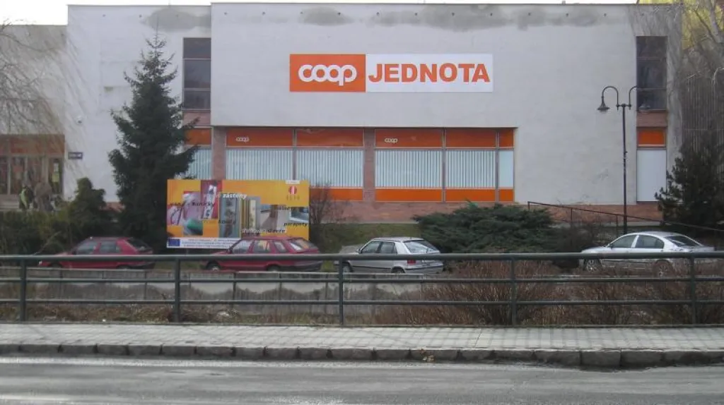Prodejna Coop ve Slavičíně