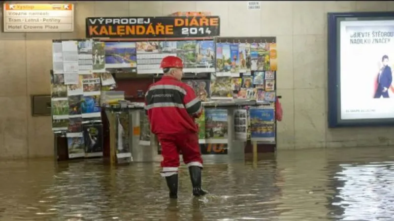 Zaplavené metro v Událostech