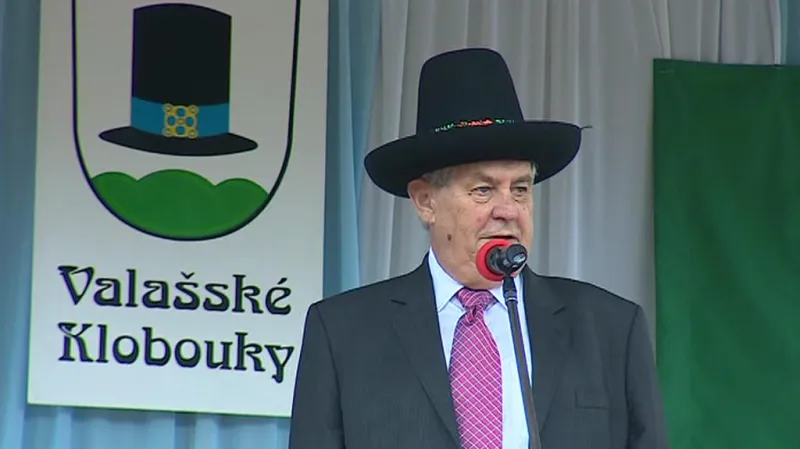 Miloš Zeman na Valašsku