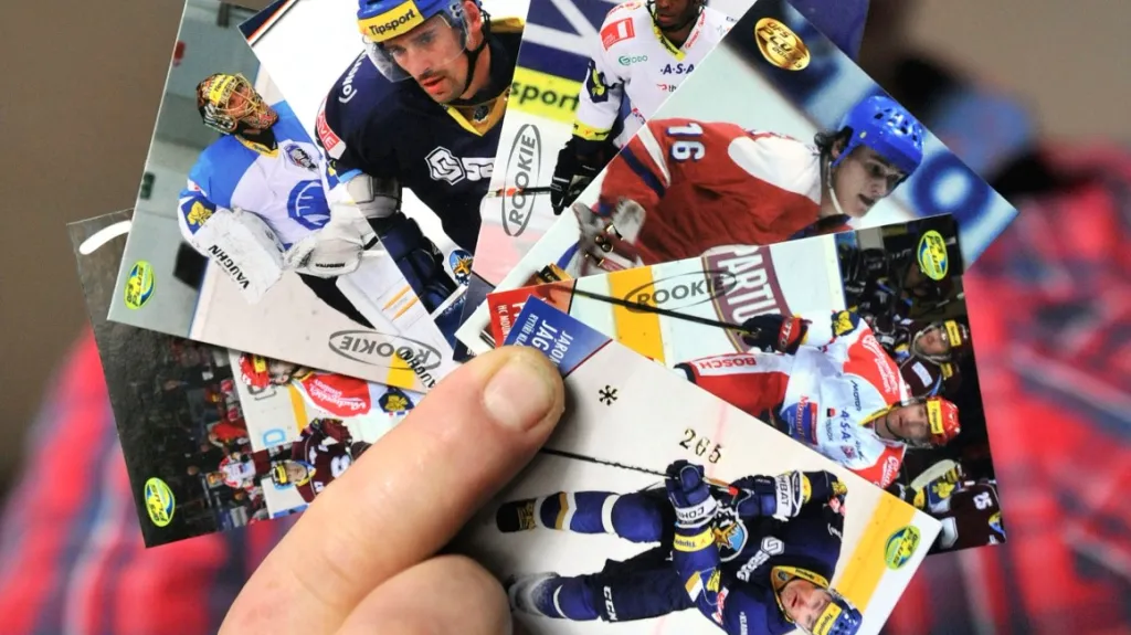 Hokejové kartičky se vrací na vrchol, některé se prodávají za desítky tisíc korun