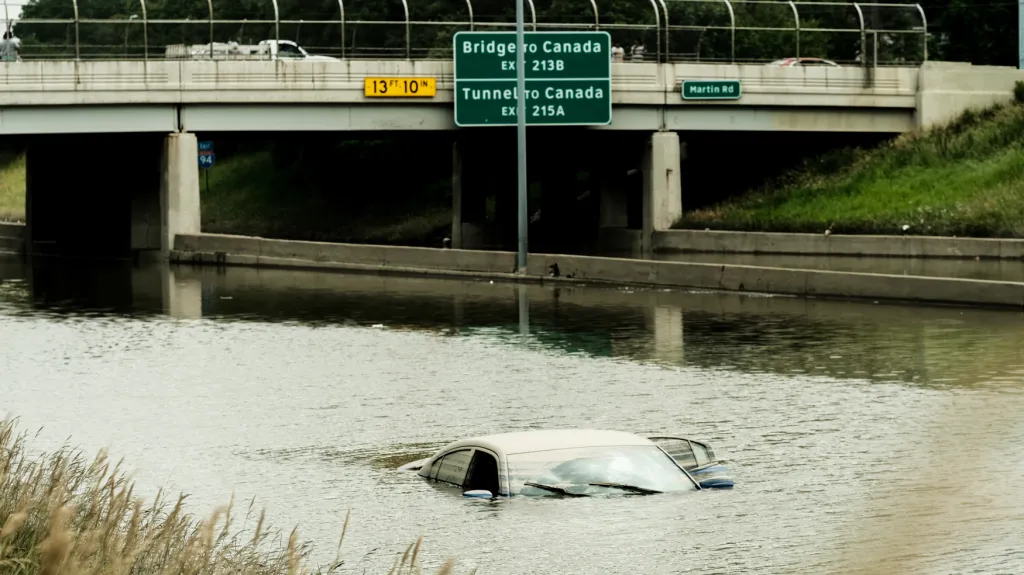 Povodně v USA