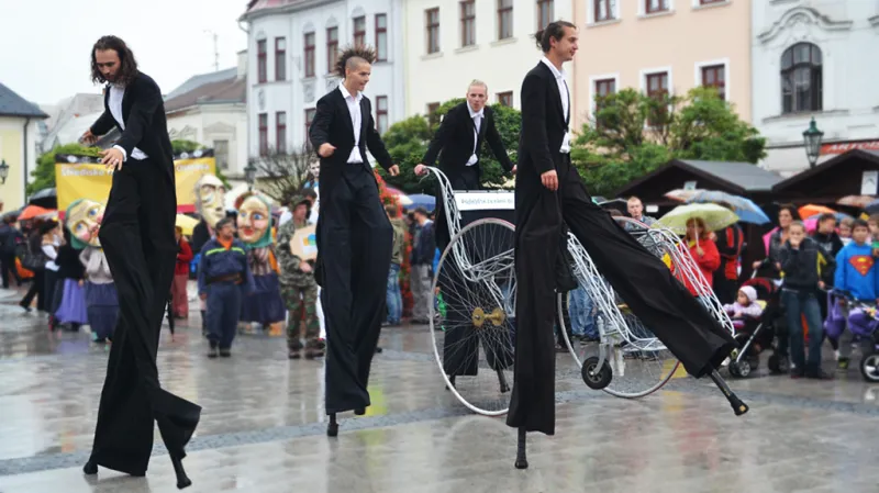 Hornické slavnosti s karnevalovým průvodem