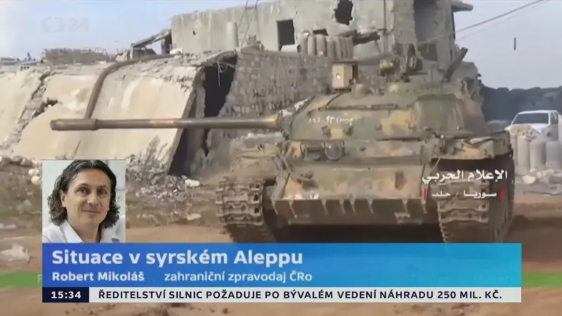 Zahraniční zpravodaj Českého rozhlasu k situaci v Aleppu
