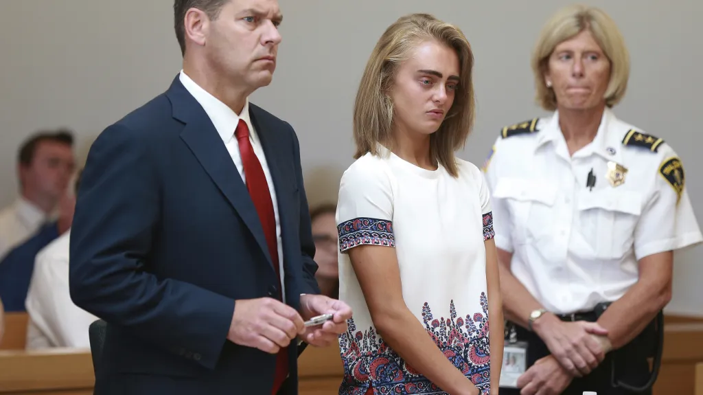 Michelle Carterová při vynesení rozsudku