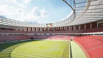 Vizualizace rekonstrukce stadionu Za Lužánkami (2008)