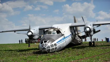 Havarovaný ruský Antonov