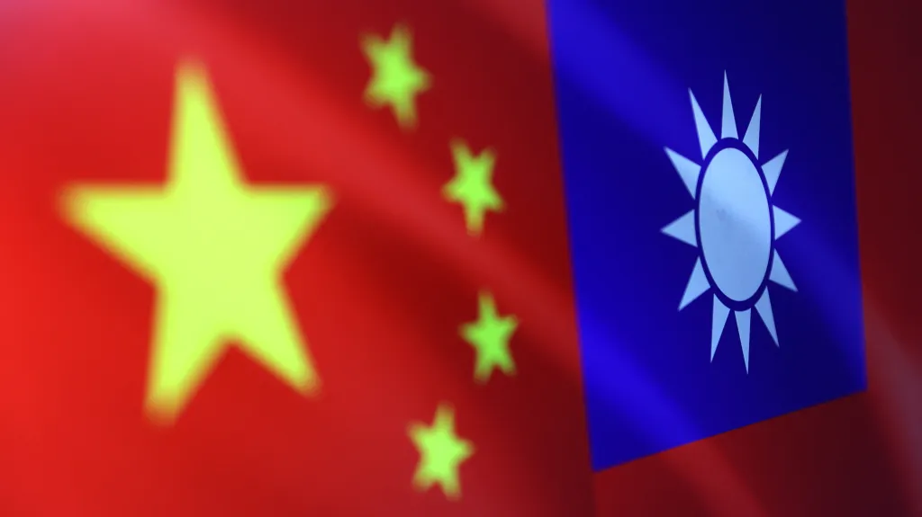 Čínská a tchaj-wanská vlajka