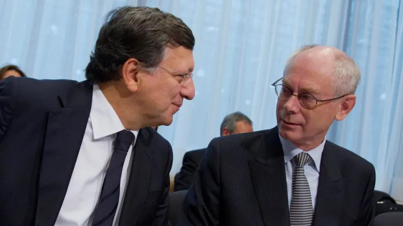 José Manuel Barroso a Herman Van Rompuy