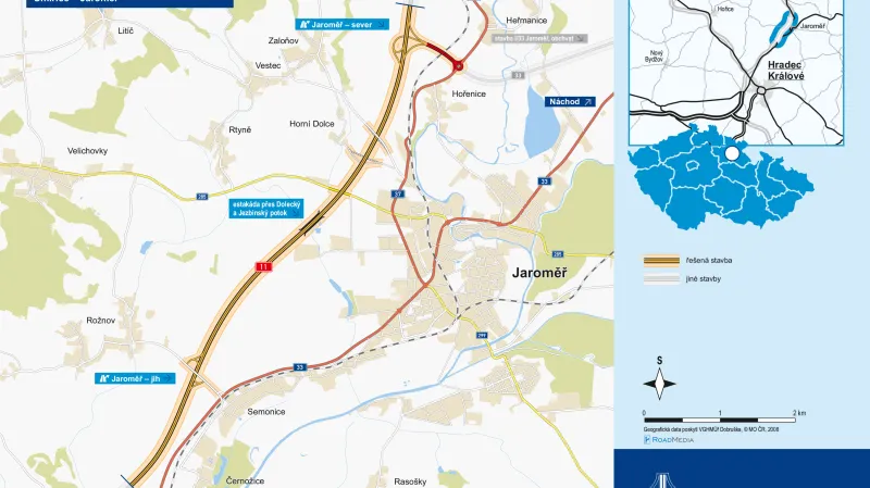 D11 1107 Smiřice–Jaroměř