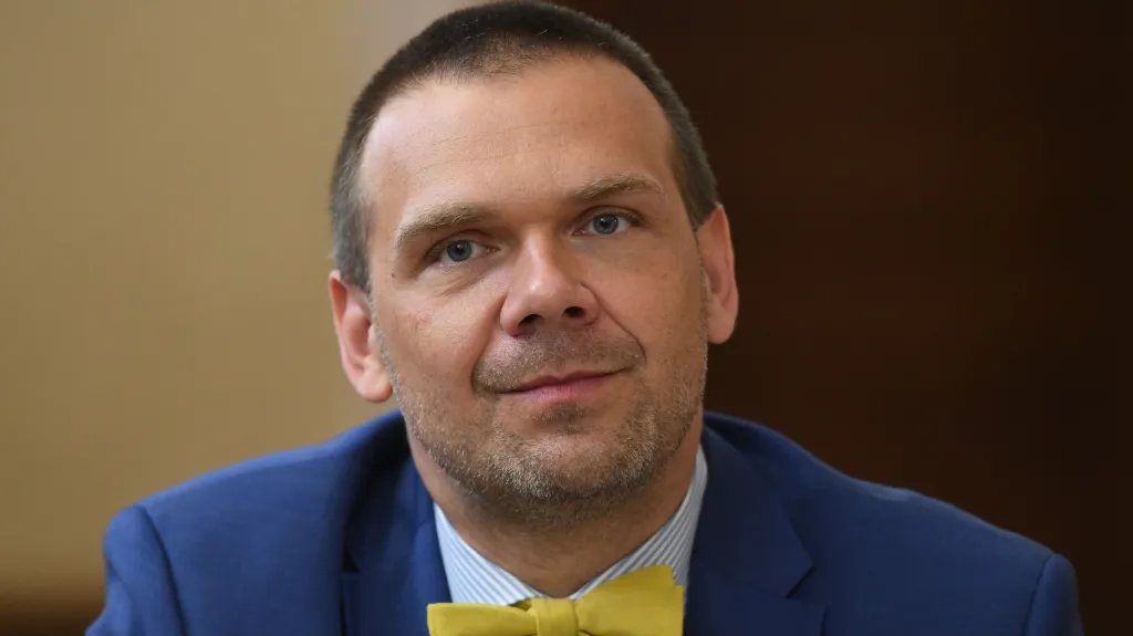 Ministr kultury Martin Baxa (ODS)