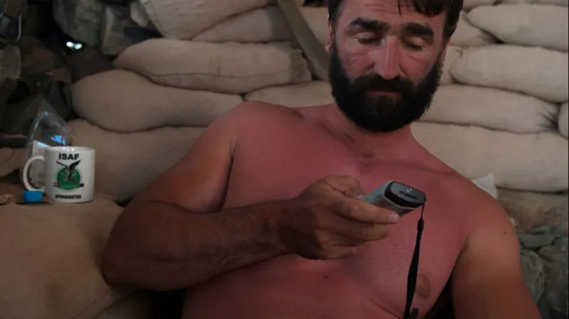 Jaroslav Lieskovan na misi v Afghánistánu