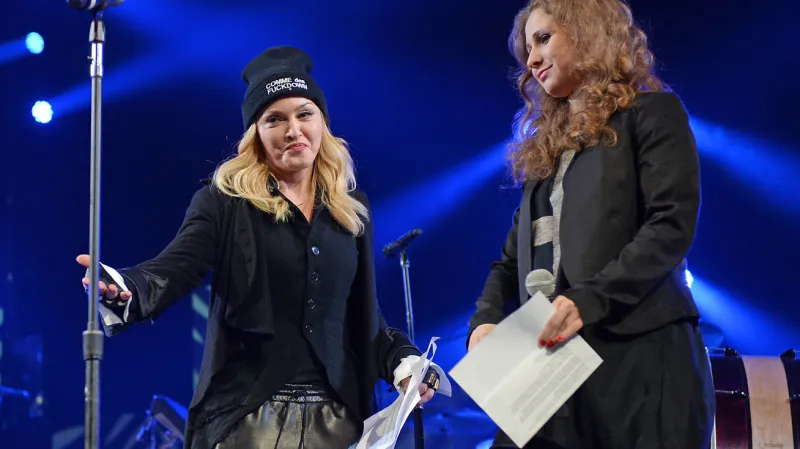 Madonna a Marija Aljochinová
