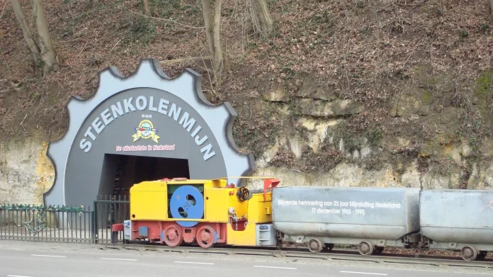 Muzeum těžby uhlí v nizozemském Valkenburgu