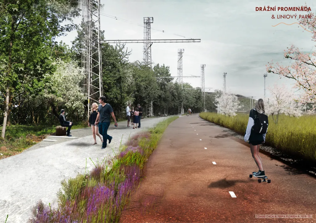 Nová „promenáda“ mezi Vršovicemi a Zahradním městem začne fungovat v roce 2024