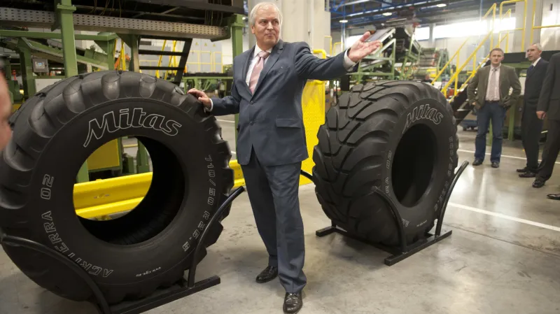 Mitas otevřel v listopadu 2013 novou halu v průmyslovém areálu Toma v Otrokovicích na Zlínsku