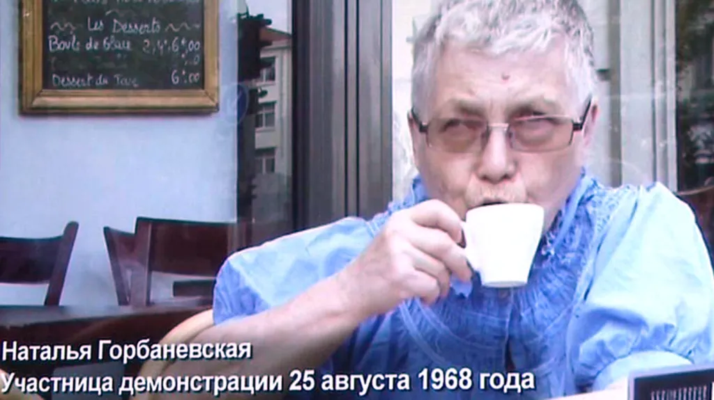 Natalija Gorbaněvská ve filmu "Pět minut svobody"