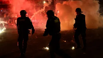 Nepokoje v Paříži po vítězství PSG ve finále Ligy mistrů
