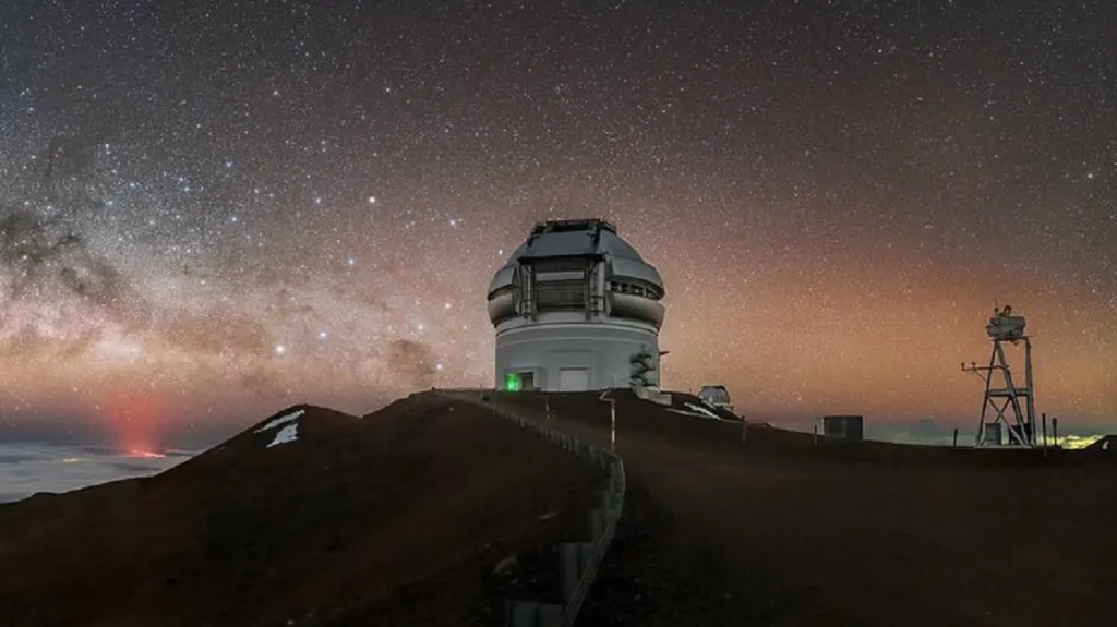 Observatoř Gemini North na Mauna Kea