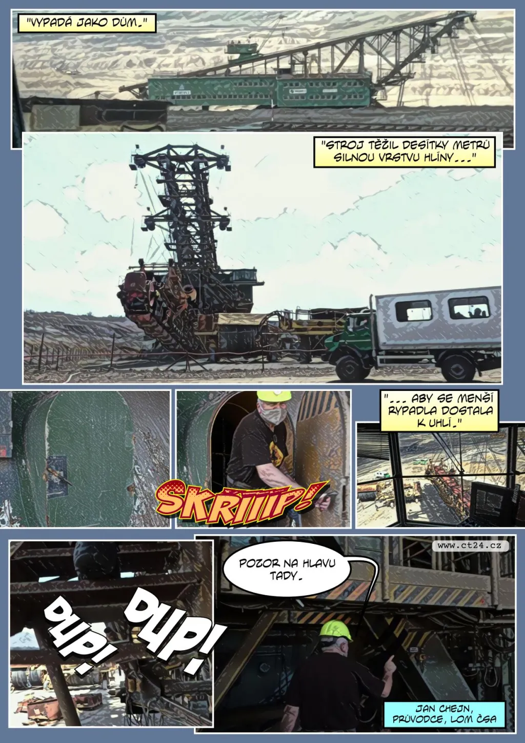 Obří rypadlo se má stát atrakcí pro turisty