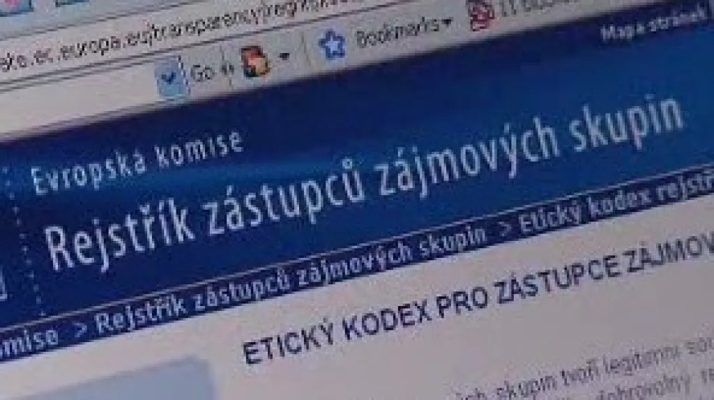 Centrální registr lobbistů