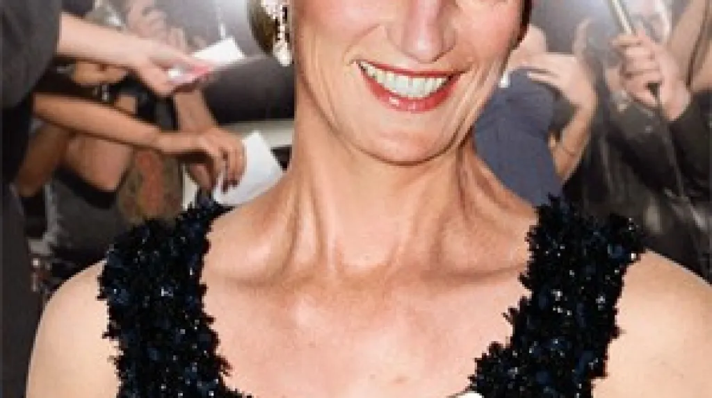 Fotomontáž padesátileté princezny Diany