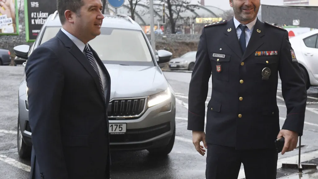 Jan Hamáček (ČSSD) a Jan Švejdar