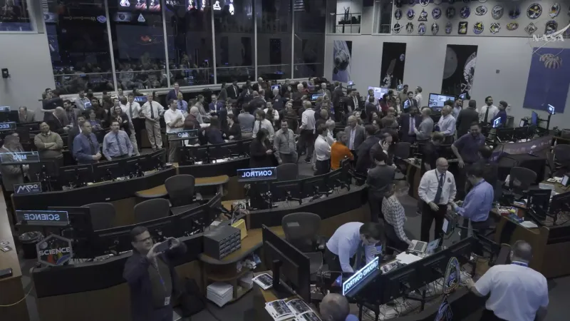 Řídicí středisko mise Artemis II