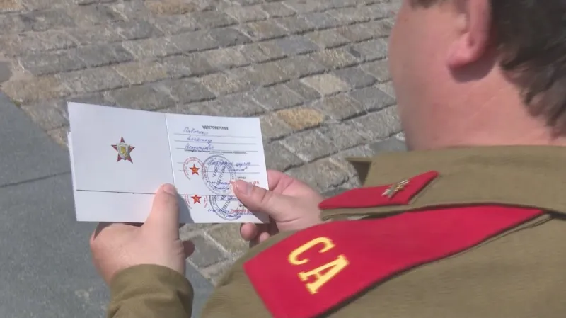 Setkání bývalých sovětských vojáků u příležitosti výročí invaze do Československa