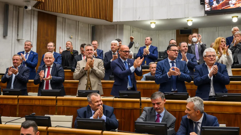 Slovenský parlament schválil změnu ústavy