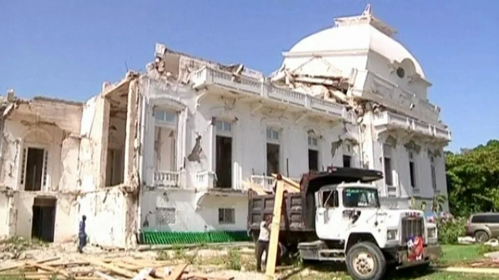 Prezidentský palác na Haiti