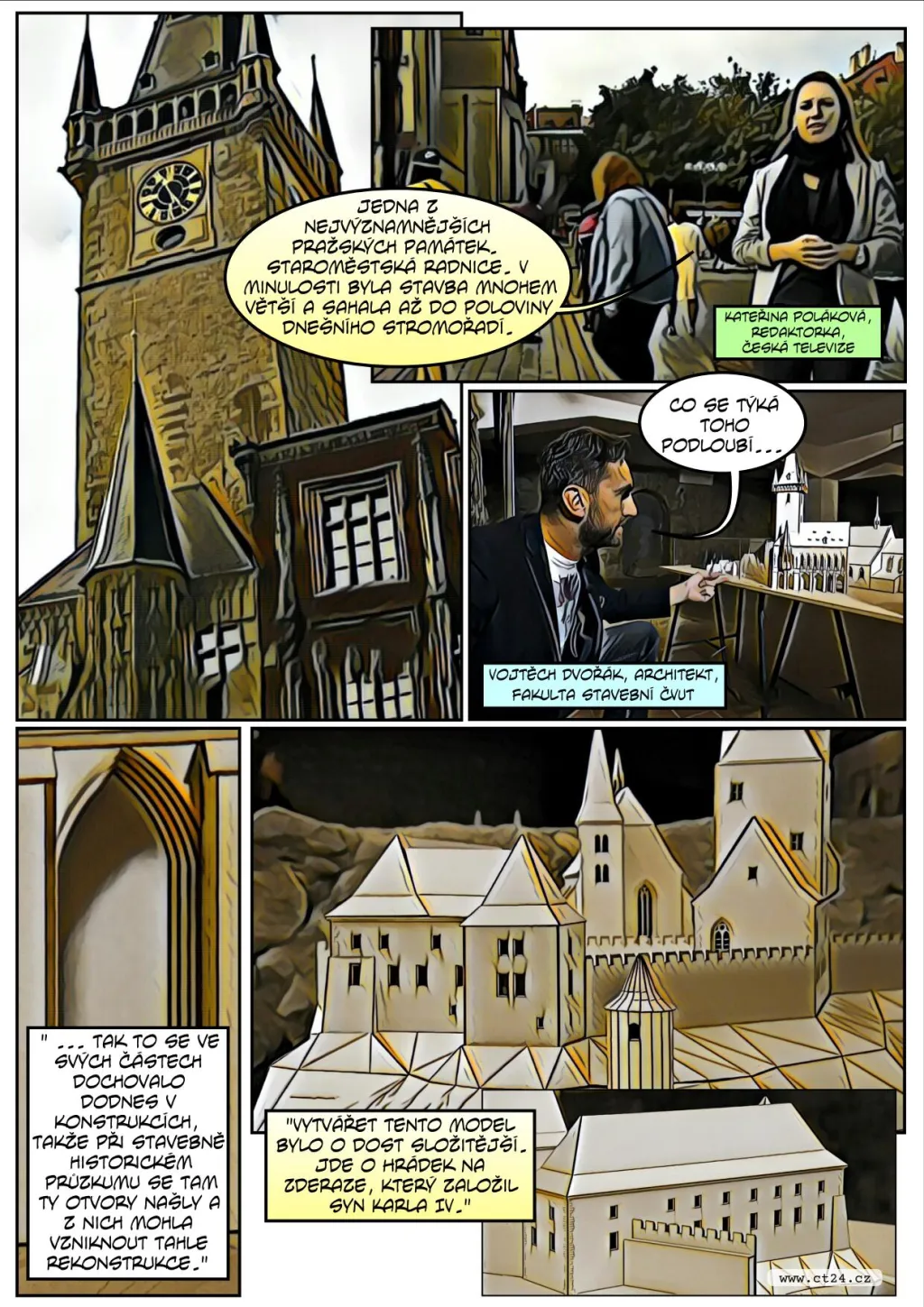 Komiks: Modely staveb