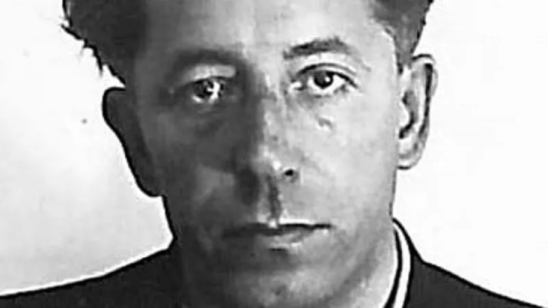 Vazební fotografie pátera Václava Drboly