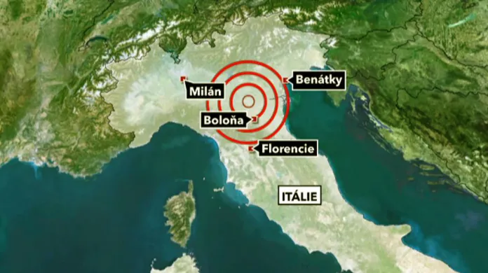 Zemětřesení v Itálii 29. května 2012
