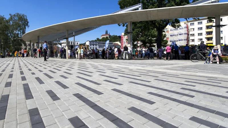 Nové autobusové nádraží v Náchodě