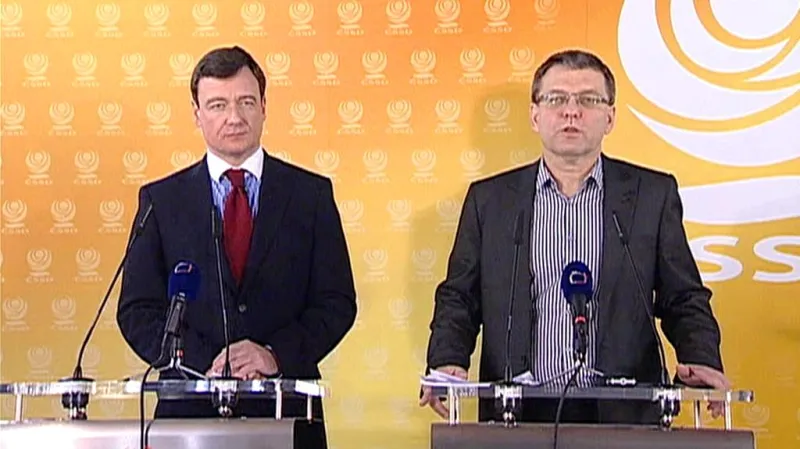 David Rath a Lubomír Zaorálek