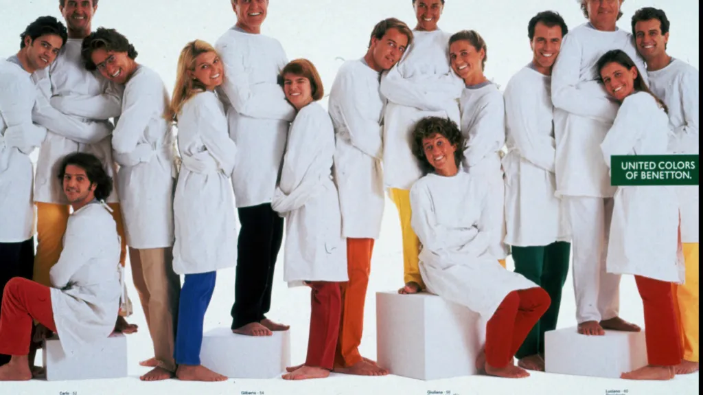 Benettonovi na fotce z roku 1996