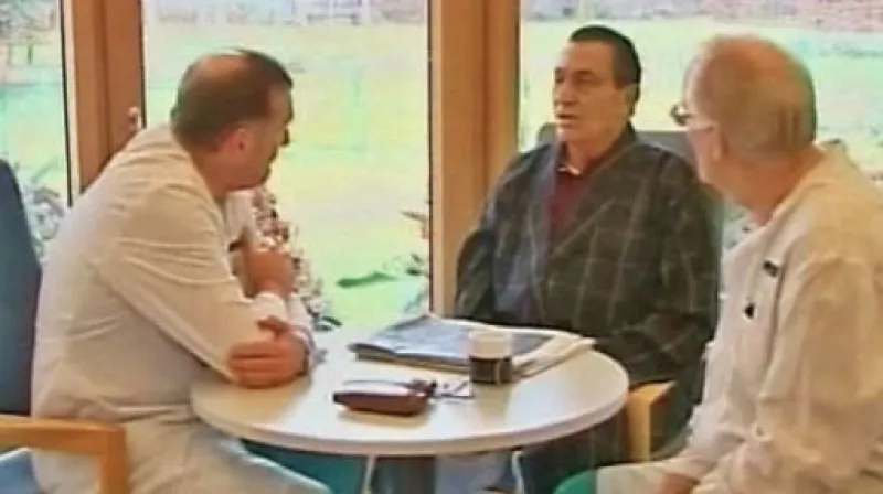 Egyptský exprezident Mubarak byl hospitalizován