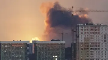 Následky ruských útoků na Kyjev